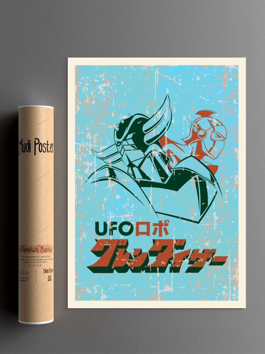 123 G Vintage Anime Poster Çerçevesiz Yüksek Kalite Anime Duvar Poster