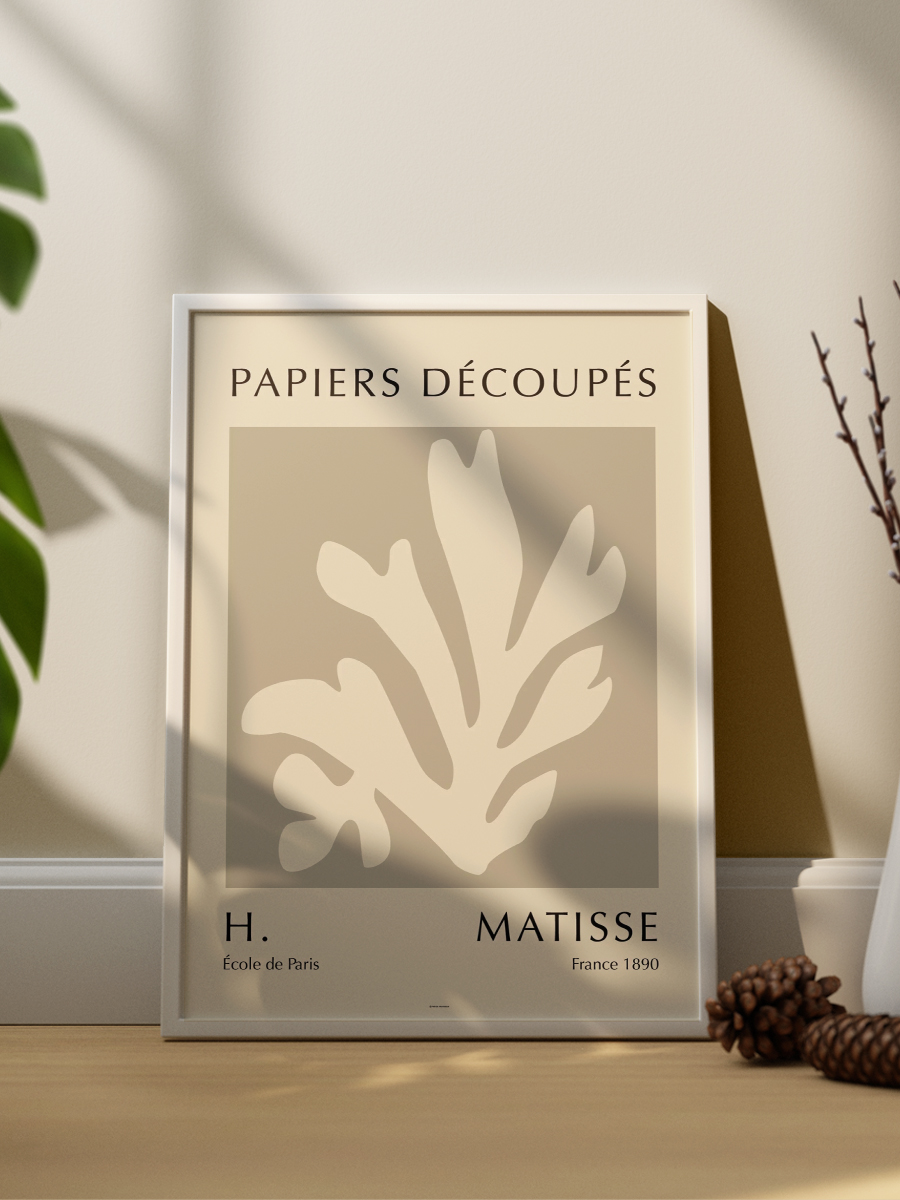 Matisse 2'li Çerçevesiz Poster Duvar Tablosu Poster Modern Tablo Dekoratif Çerçevesiz Tablo Seti