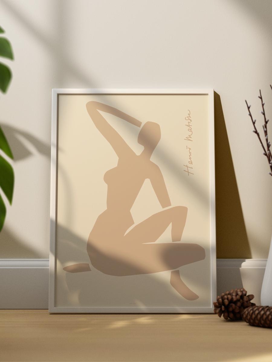 Matisse 2'li Çerçevesiz Poster Duvar Tablosu Poster Modern Tablo Dekoratif Çerçevesiz Tablo Seti