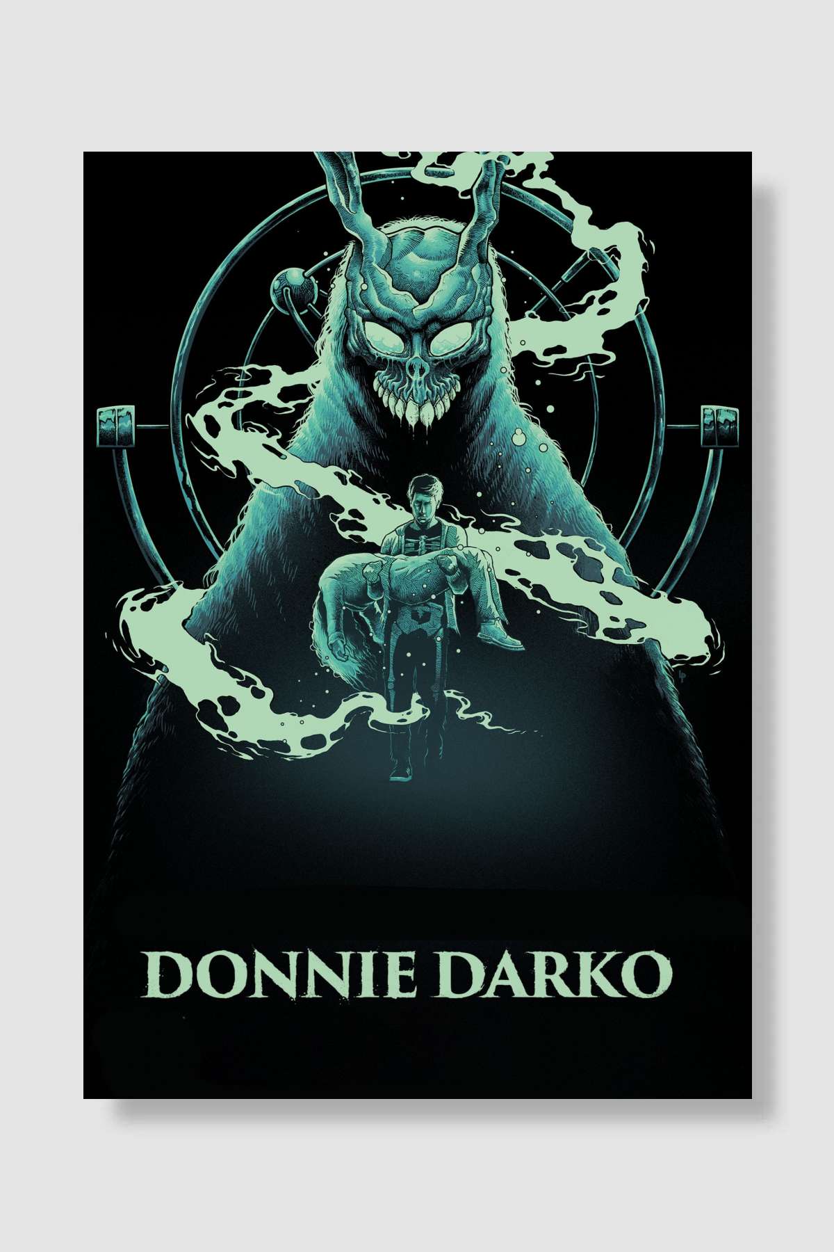 Karanlık Yolculuk - Donnie Darko Film Poster Çerçevesiz Yüksek Kalite Film Afiş Duvar Poster