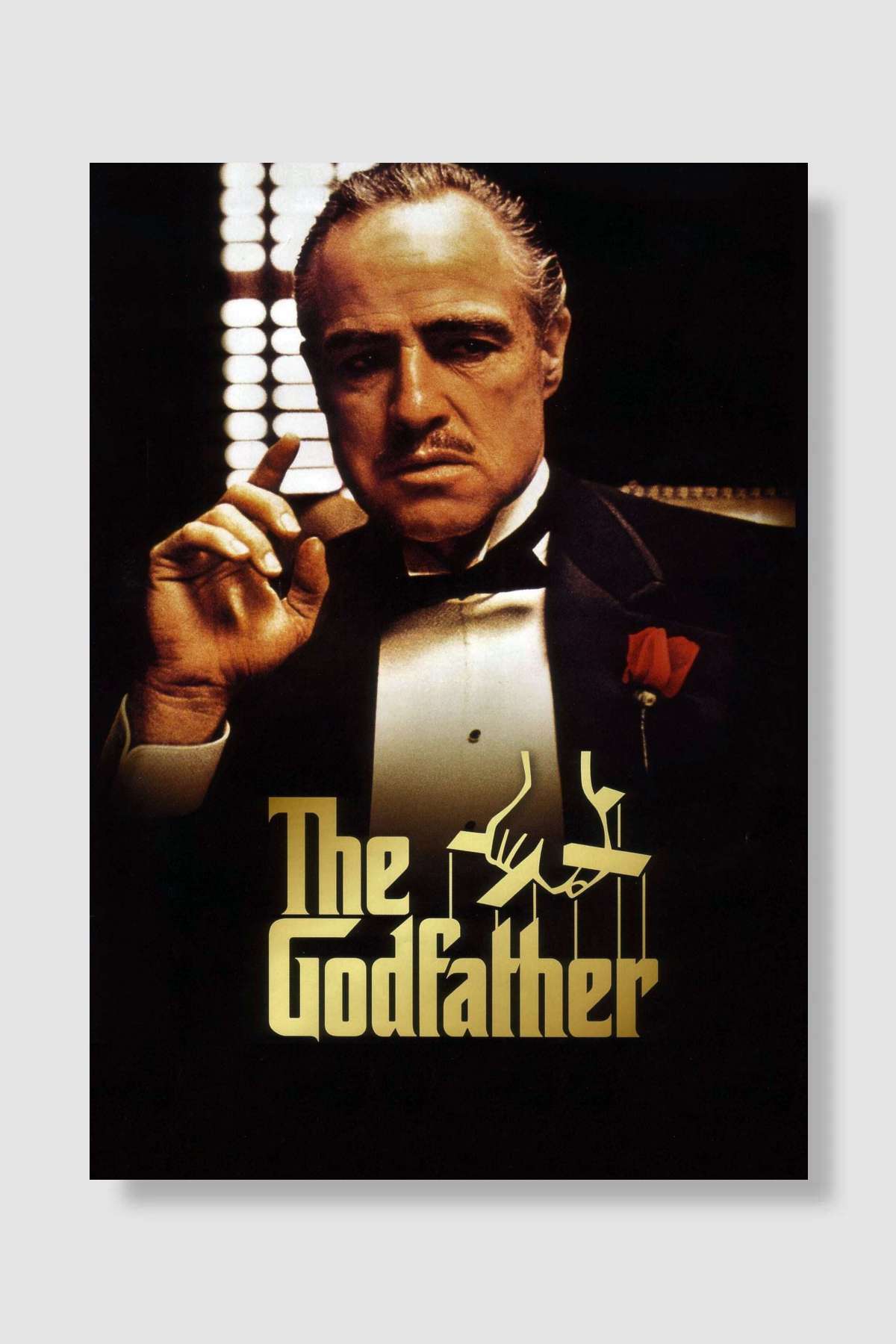 Baba - The Godfather Film Poster Çerçevesiz Yüksek Kalite Film Afiş Duvar Poster