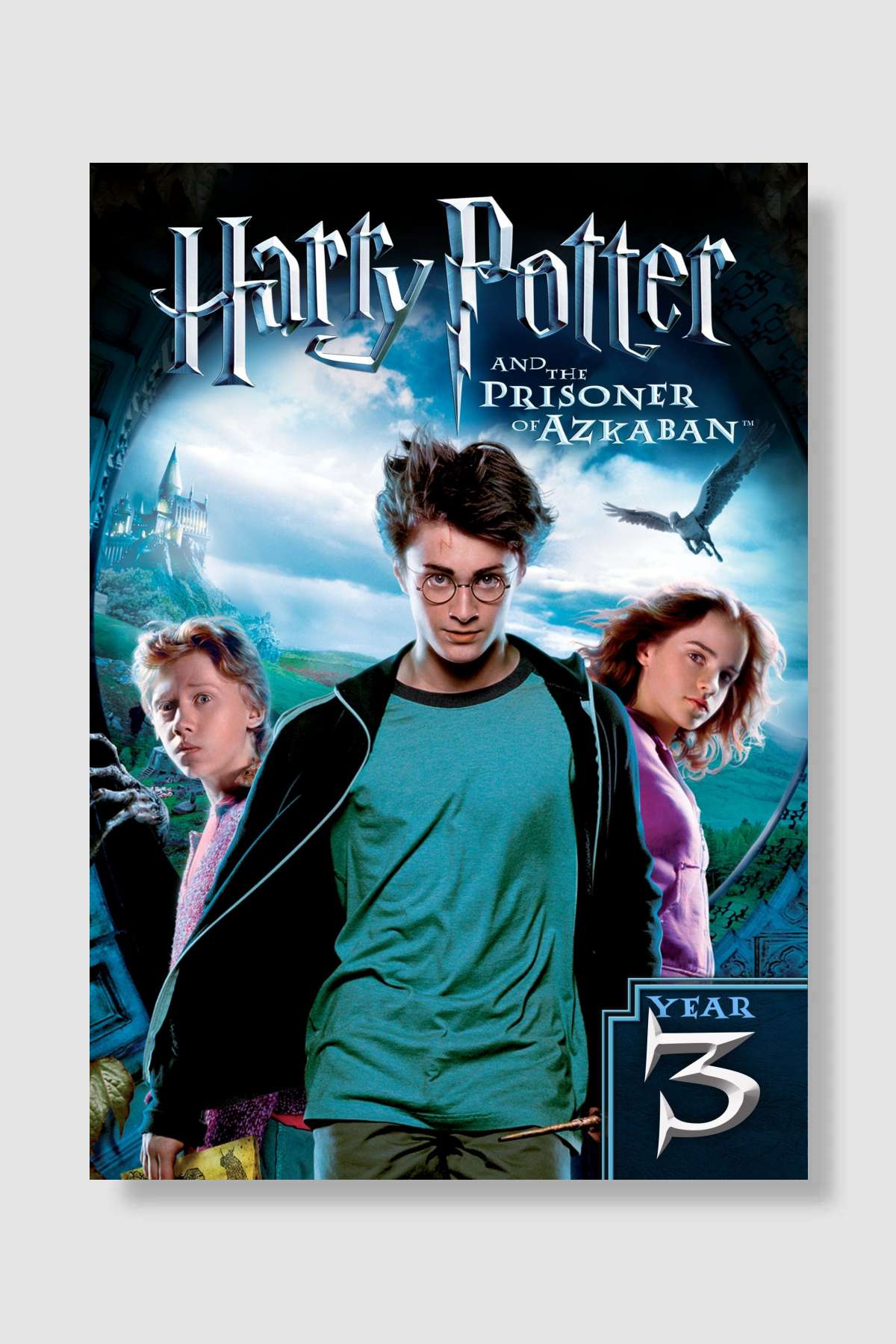 Harry Potter ve Azkaban Tutsağı - Harry Potter and the Prisoner of Azkaban Film Poster Çerçevesiz Yüksek Kalite Film Afiş Duvar Poster