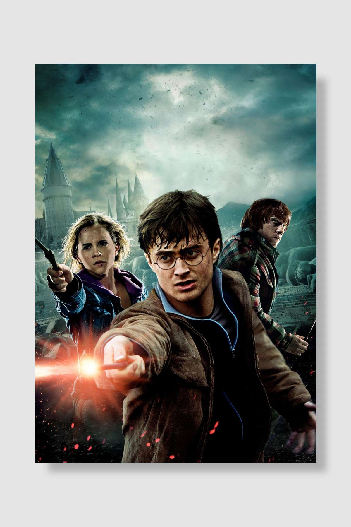 Harry Potter ve Ölüm Yadigârları: Bölüm 2 - Harry Potter and the Deathly Hallows: Part 2 Film Poster Çerçevesiz Yüksek Kalite Film Afiş Duvar Poster
