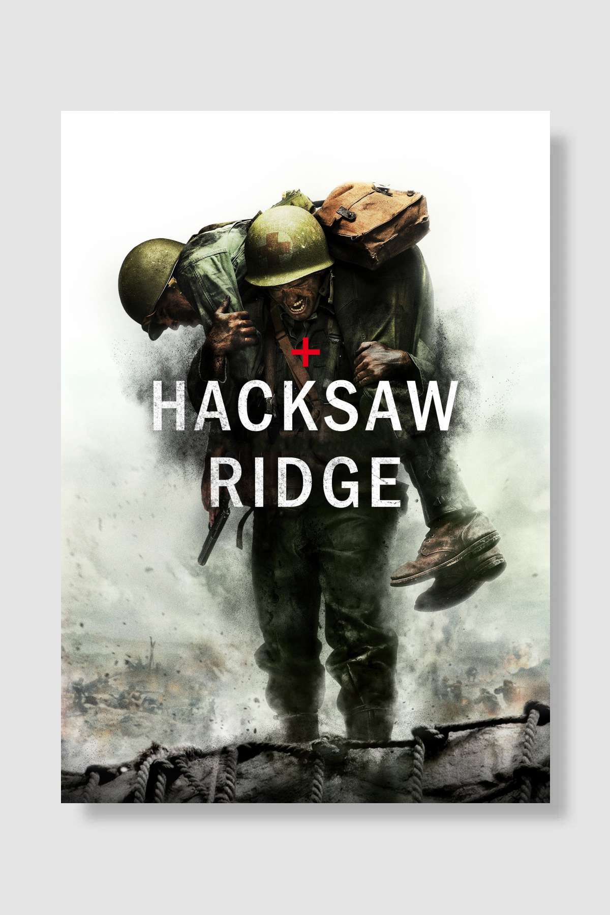 Savaş Vadisi - Hacksaw Ridge Film Poster Çerçevesiz Yüksek Kalite Film Afiş Duvar Poster