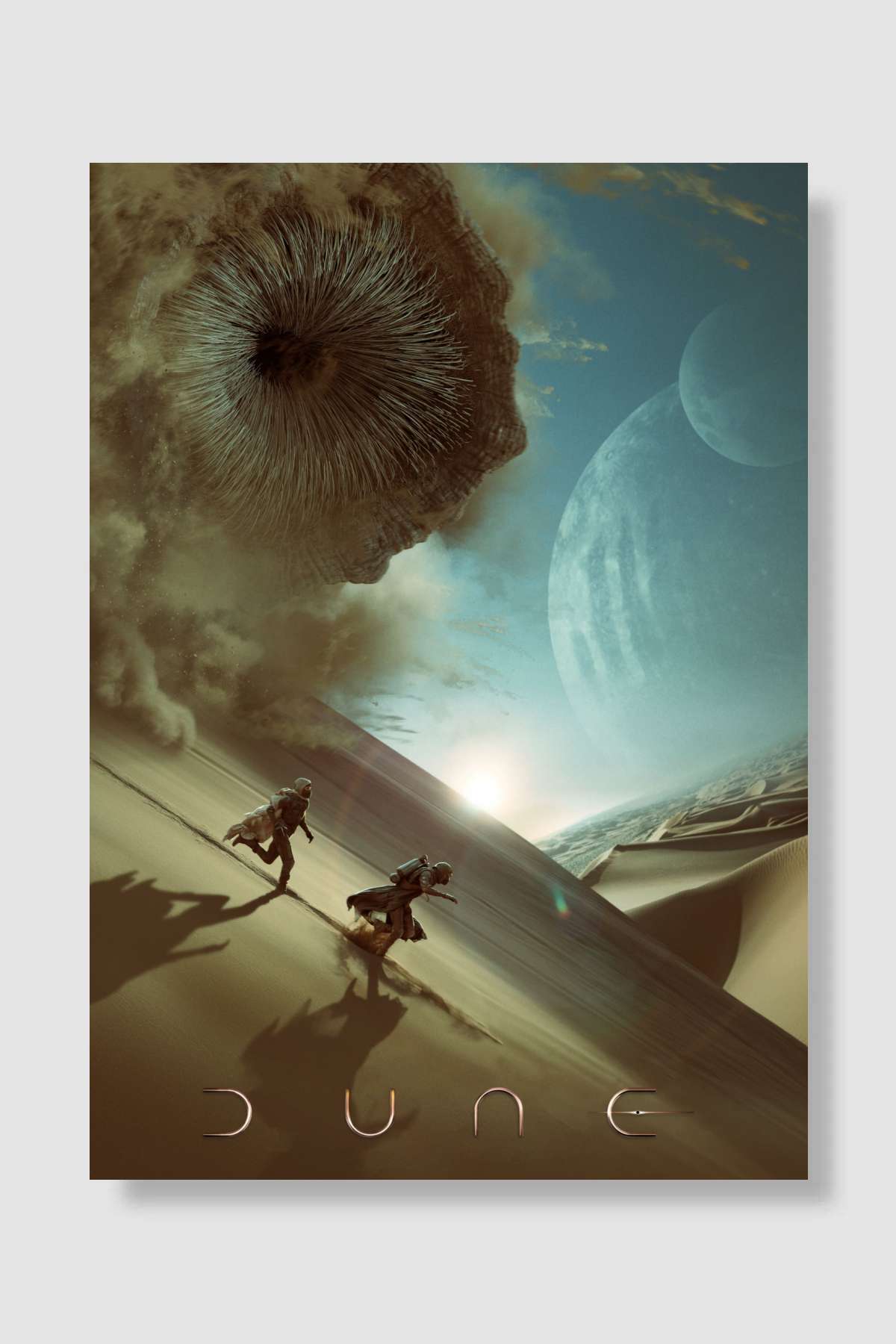 Dune: Çöl Gezegeni - Dune Film Poster Çerçevesiz Yüksek Kalite Film Afiş Duvar Poster