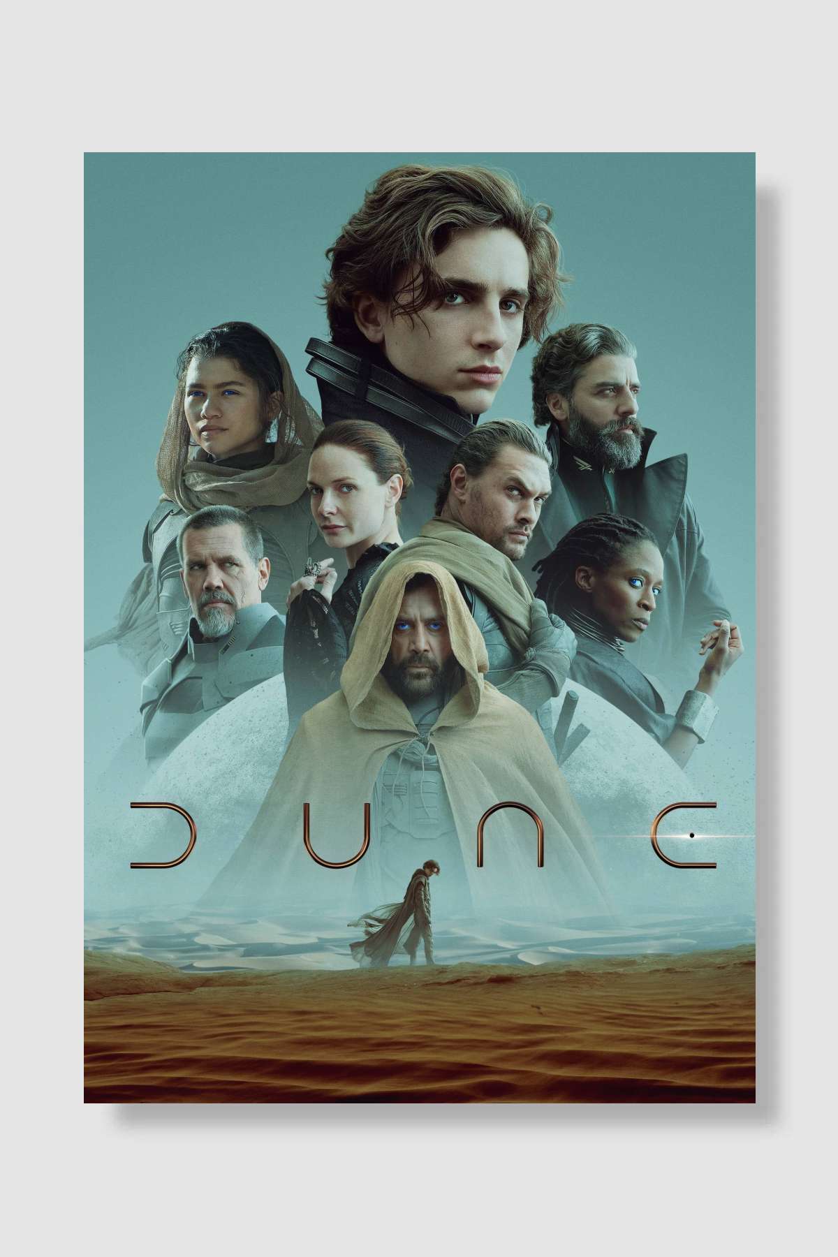 Dune: Çöl Gezegeni - Dune Film Poster Çerçevesiz Yüksek Kalite Film Afiş Duvar Poster