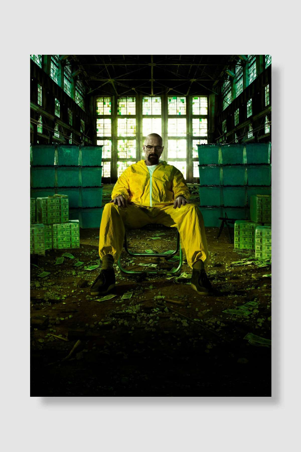 Breaking Bad Dizi Poster Çerçevesiz Yüksek Kalite Dizi Afiş Duvar Poster