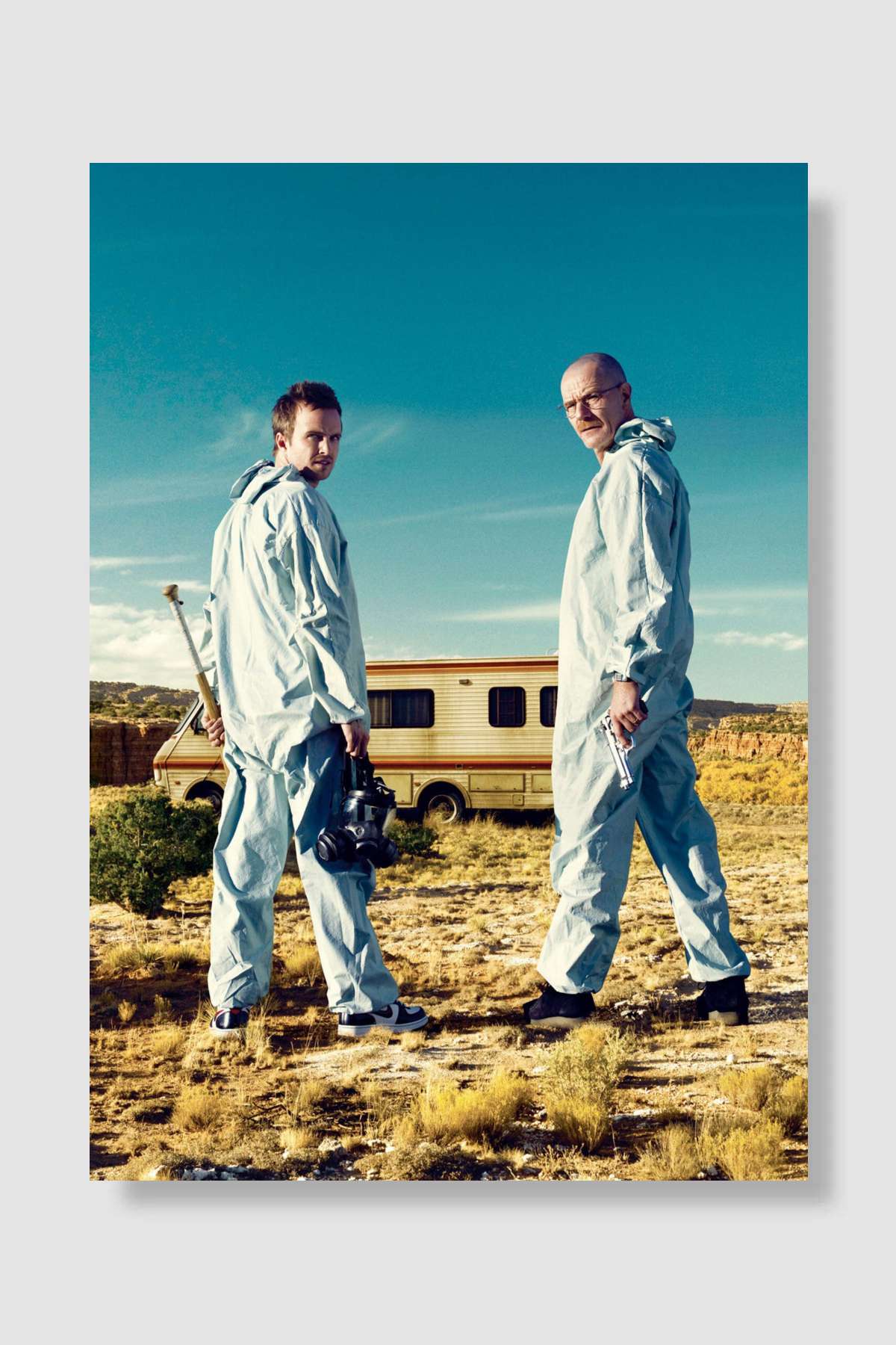 Breaking Bad Dizi Poster Çerçevesiz Yüksek Kalite Dizi Afiş Duvar Poster