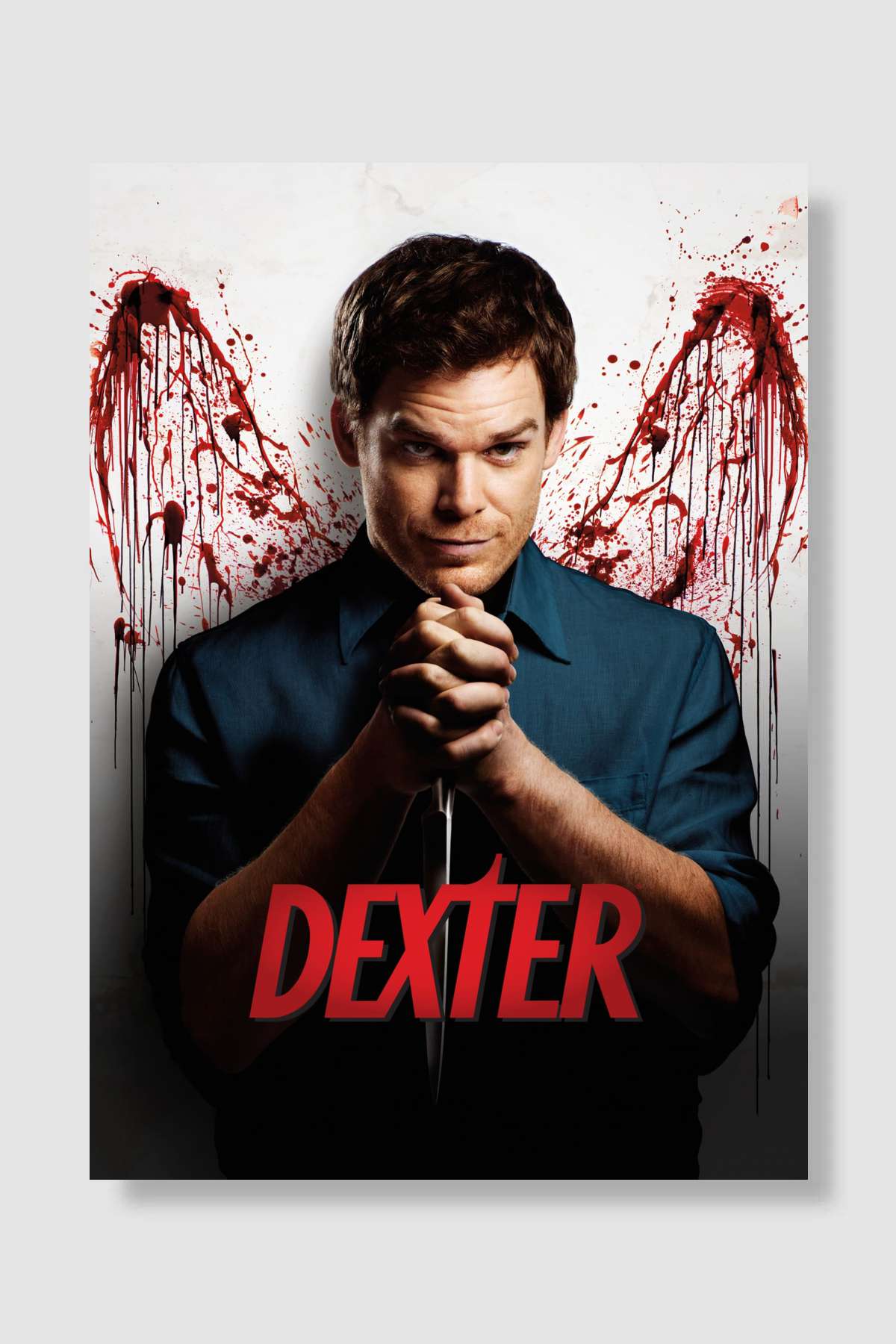 Dexter Dizi Poster Çerçevesiz Yüksek Kalite Dizi Afiş Duvar Poster