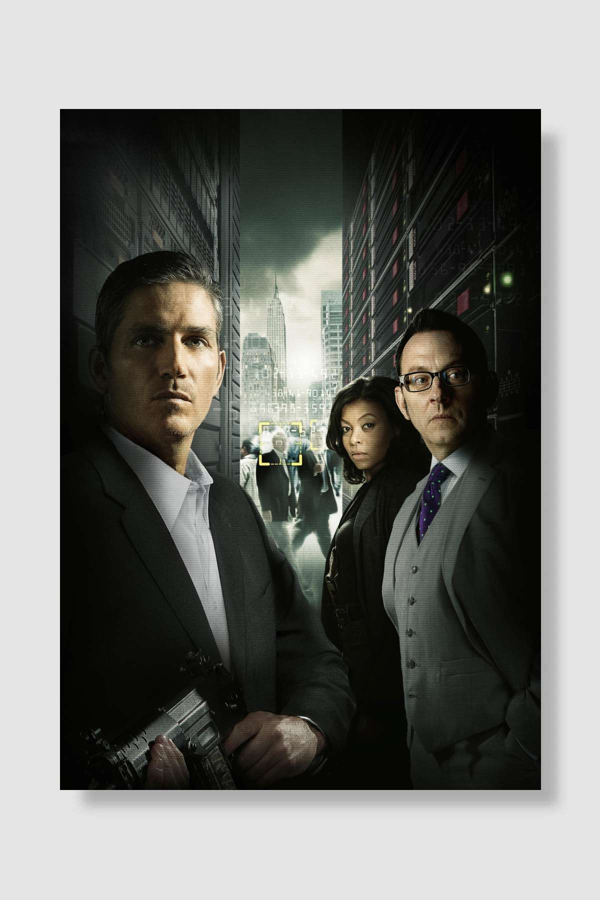 Person of Interest Dizi Poster Çerçevesiz Yüksek Kalite Dizi Afiş Duvar Poster