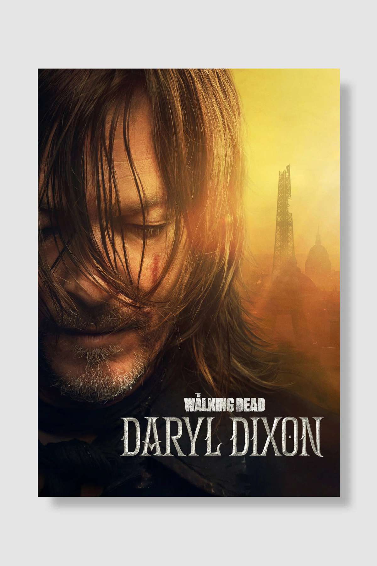The Walking Dead: Daryl Dixon Dizi Poster Çerçevesiz Yüksek Kalite Dizi Afiş Duvar Poster