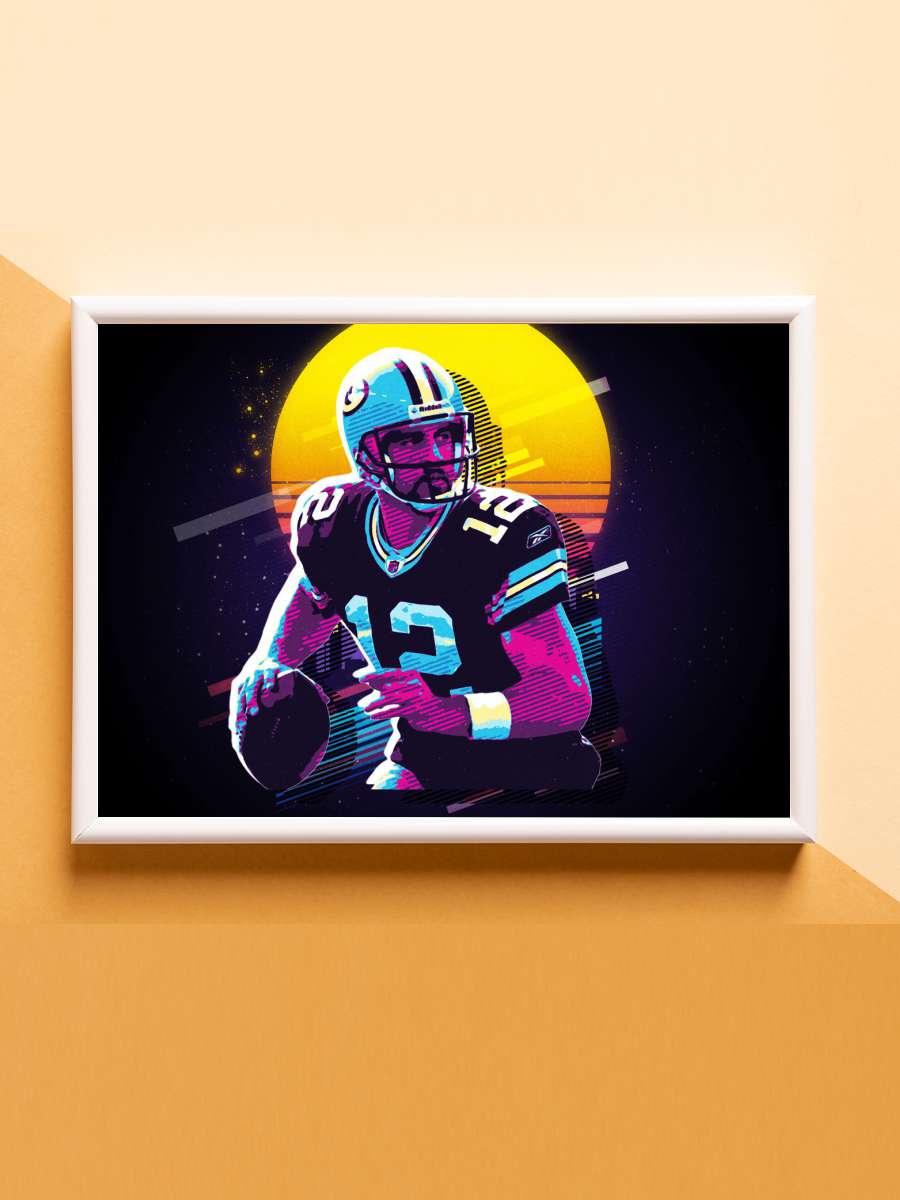 Aaron Rodgers Anime Poster Çerçevesiz Yüksek Kalite Anime Duvar Poster