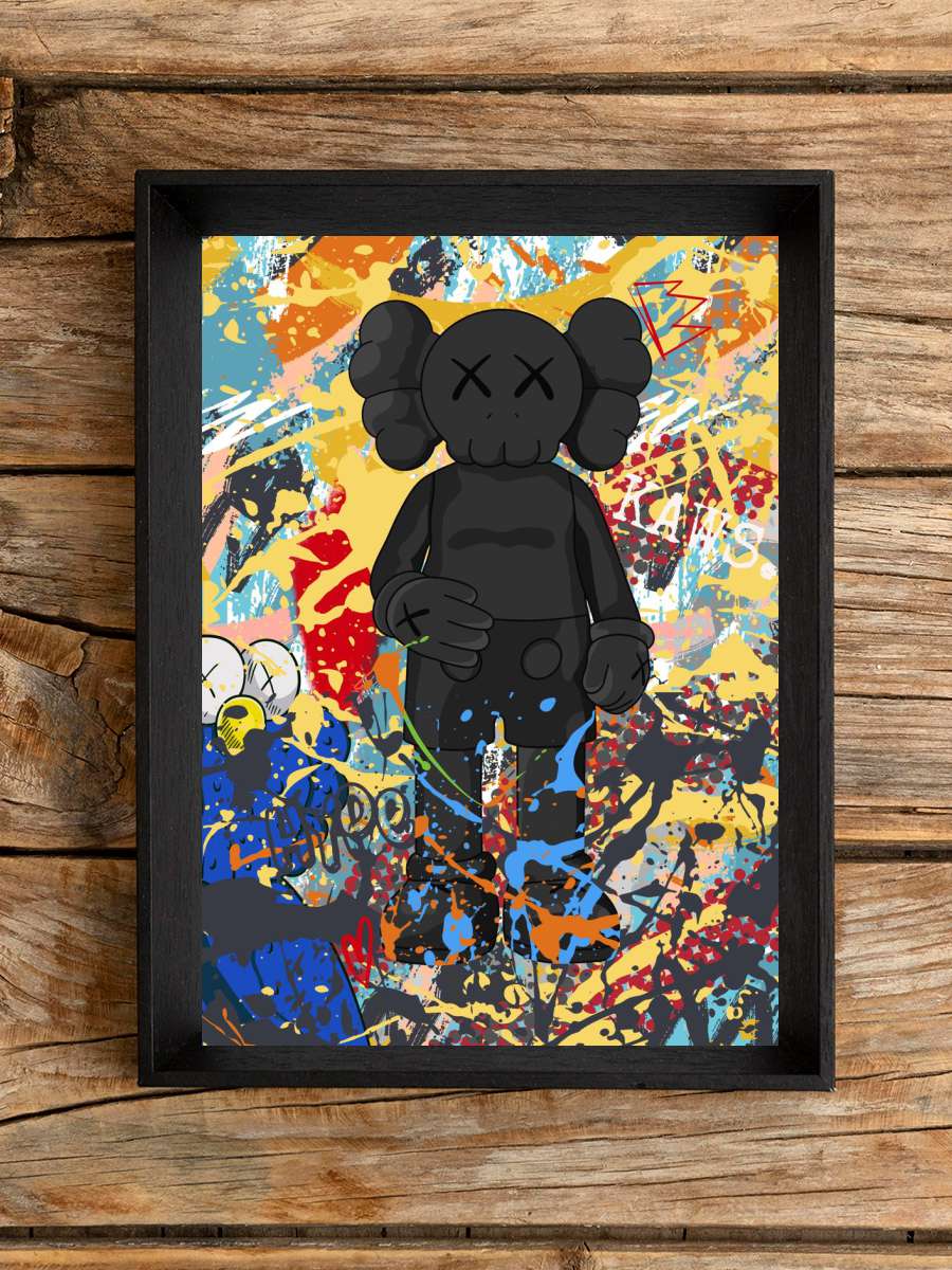 Abstract splatter kaws Anime Poster Çerçevesiz Yüksek Kalite Anime Duvar Poster