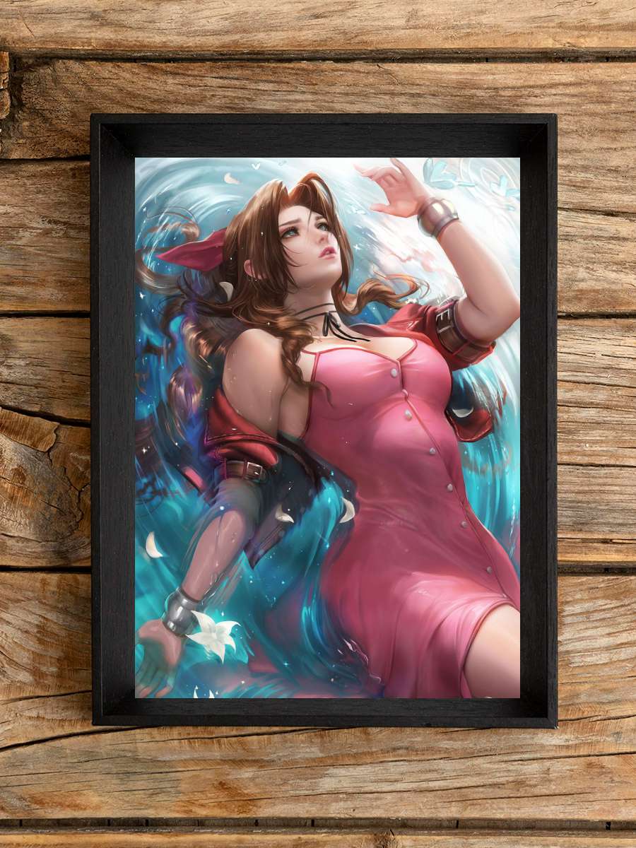 Aerith Anime Poster Çerçevesiz Yüksek Kalite Anime Duvar Poster