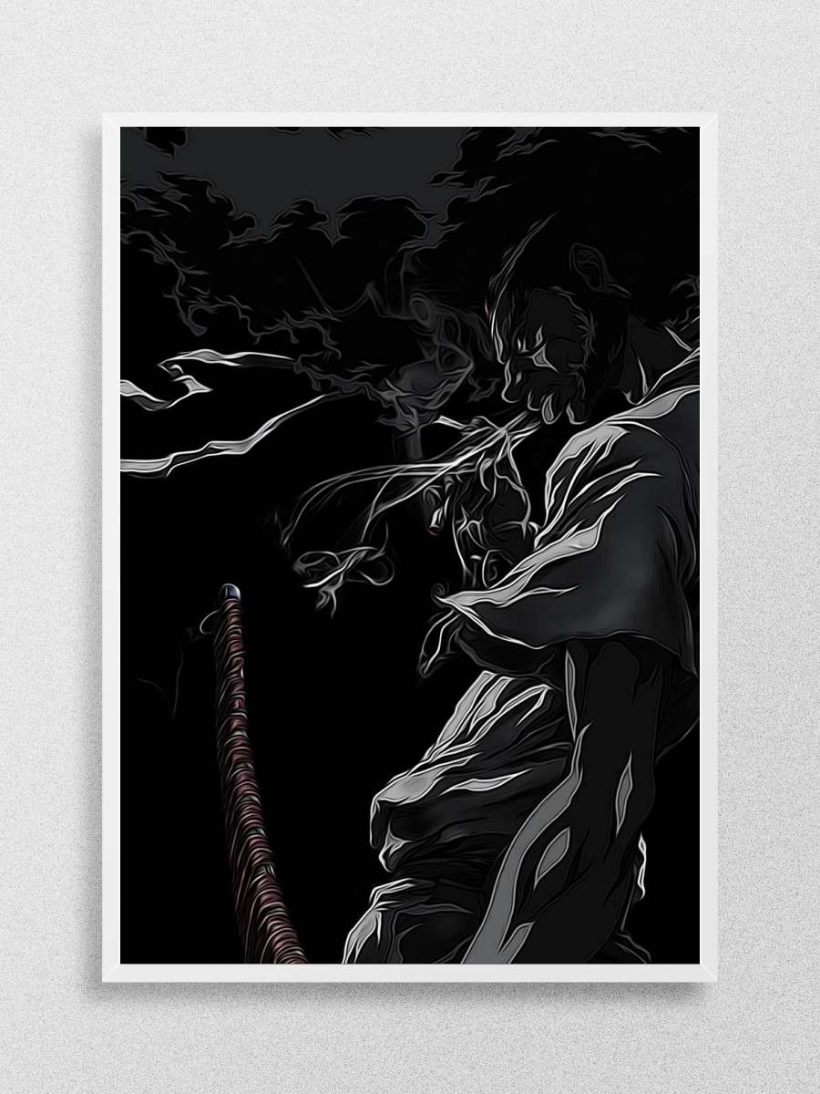 Afro Samurai Anime Poster Çerçevesiz Yüksek Kalite Anime Duvar Poster
