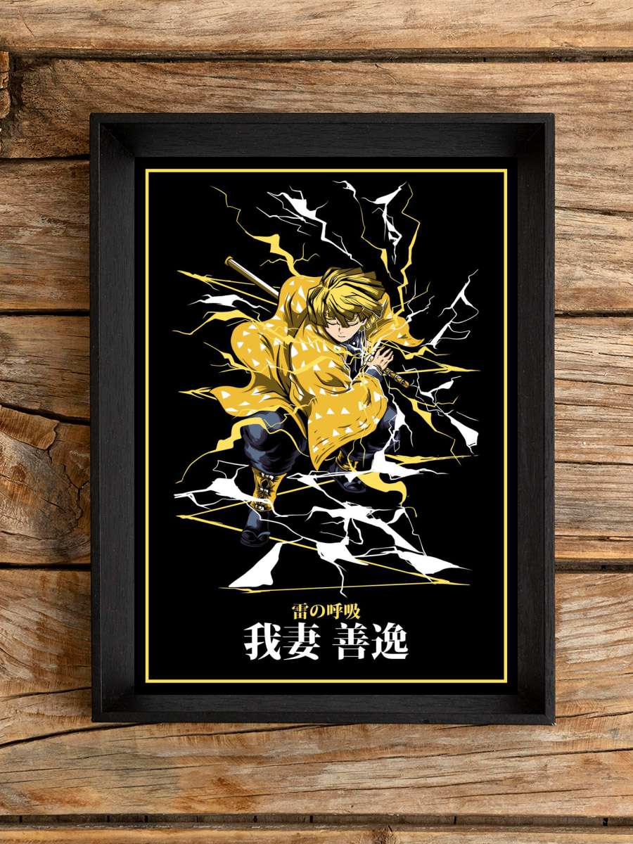 Agatsuma Zenitus Anime Poster Çerçevesiz Yüksek Kalite Anime Duvar Poster