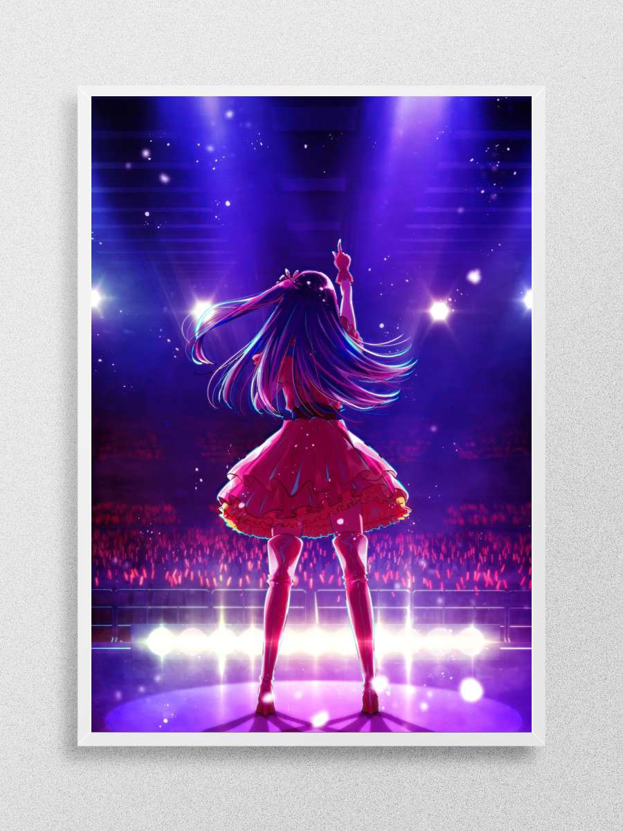 Ai hoshino oshi no ko Anime Poster Çerçevesiz Yüksek Kalite Anime Duvar Poster