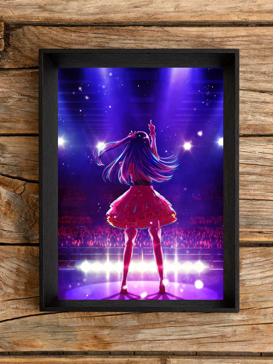 Ai hoshino oshi no ko Anime Poster Çerçevesiz Yüksek Kalite Anime Duvar Poster