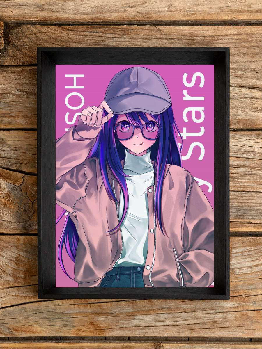 Ai hoshino oshi no ko Anime Poster Çerçevesiz Yüksek Kalite Anime Duvar Poster