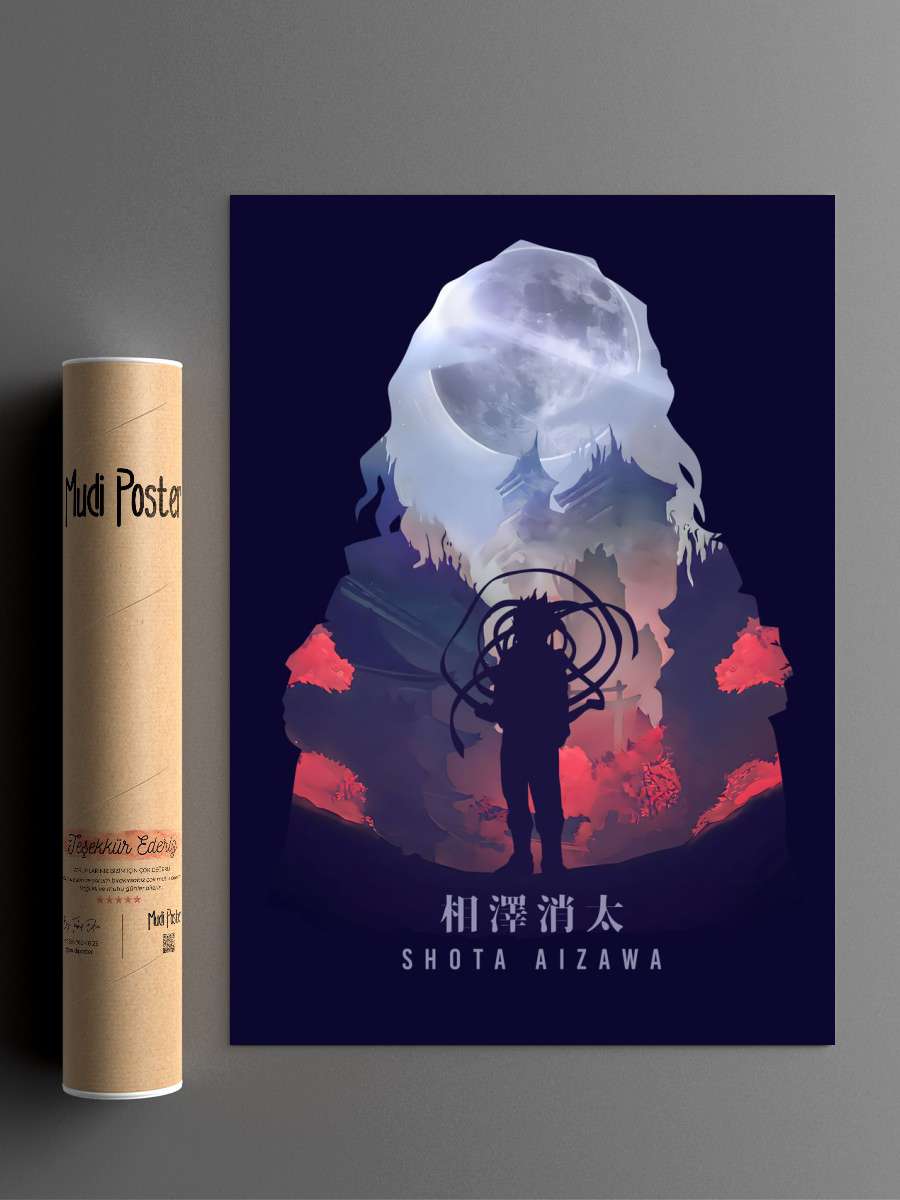 Aizawa Shota My Hero Anime Anime Poster Çerçevesiz Yüksek Kalite Anime Duvar Poster