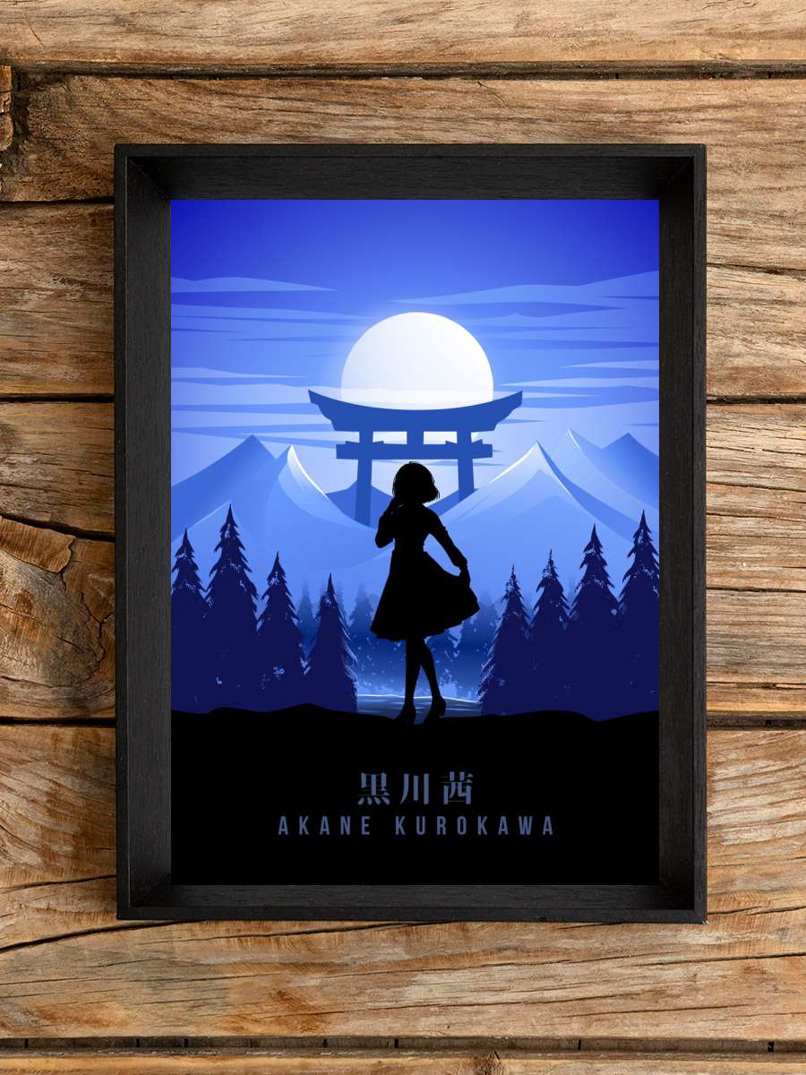 Akane Kurokawa Anime Poster Çerçevesiz Yüksek Kalite Anime Duvar Poster