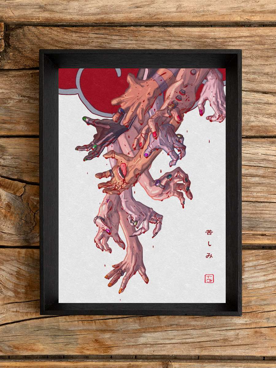 akatsuki Uzumaki pain Anime Poster Çerçevesiz Yüksek Kalite Anime Duvar Poster