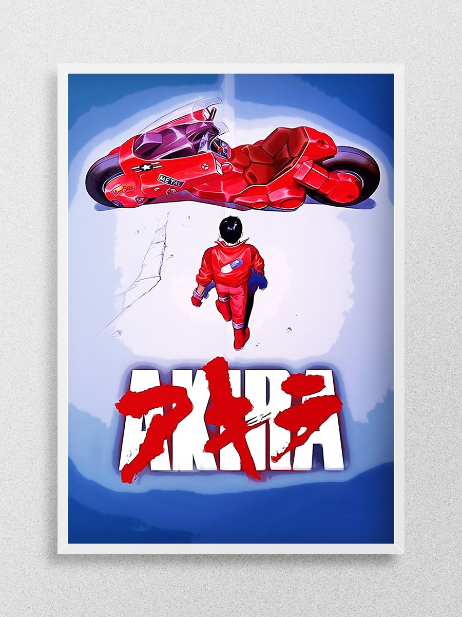 Akira Movie Anime Anime Poster Çerçevesiz Yüksek Kalite Anime Duvar Poster