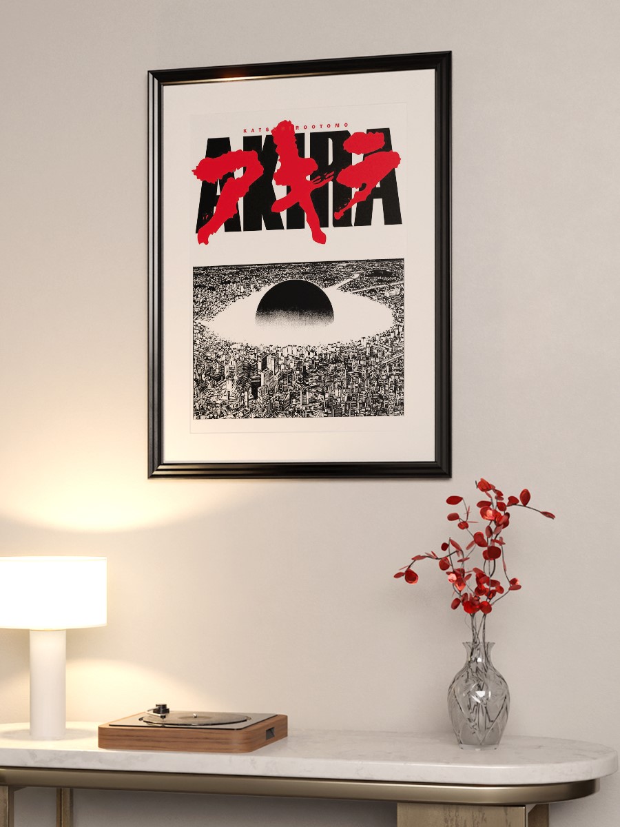 AKIRA  Anime Poster Çerçevesiz Yüksek Kalite Anime Duvar Poster