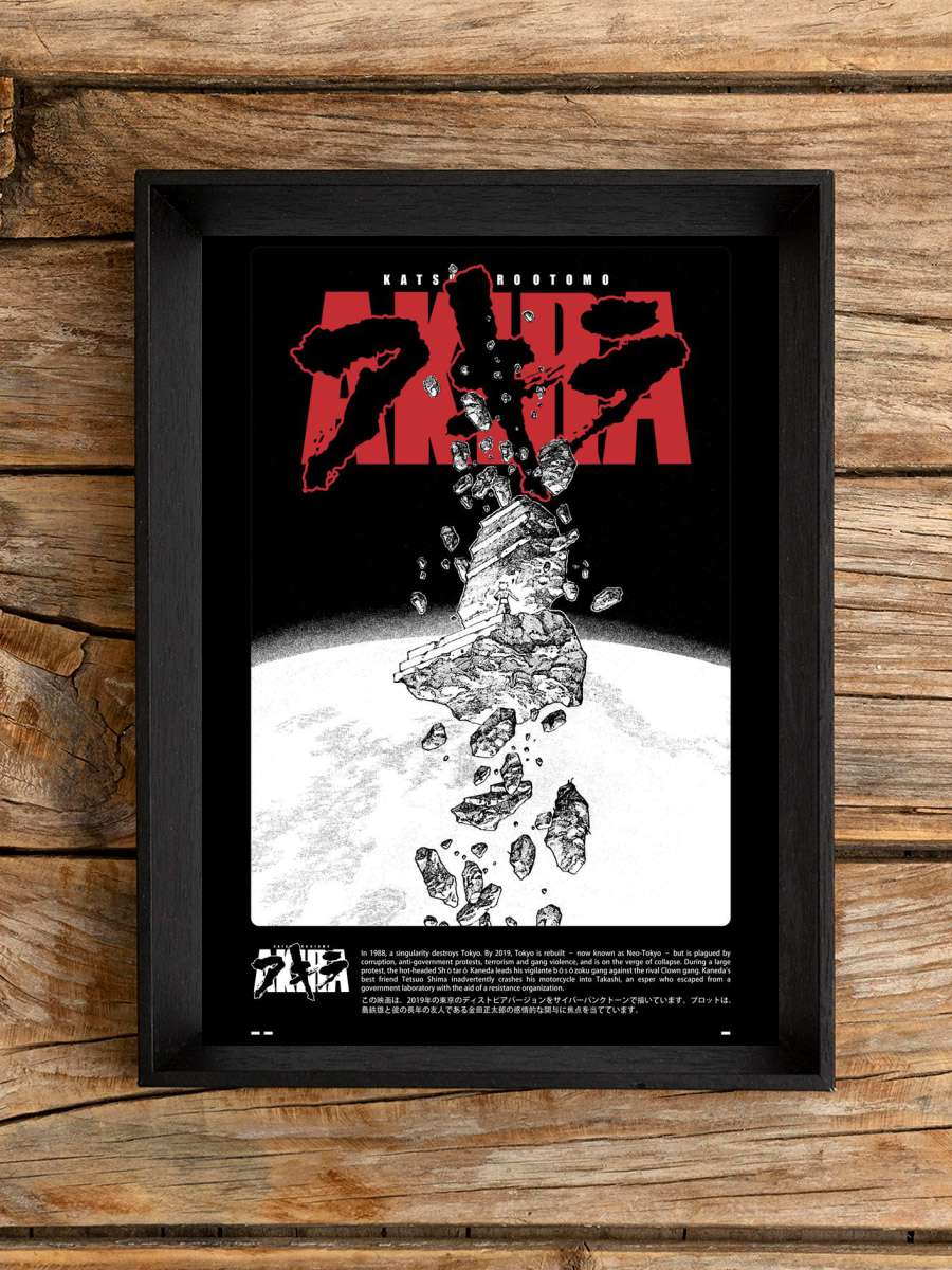 AKIRA Anime Poster Çerçevesiz Yüksek Kalite Anime Duvar Poster