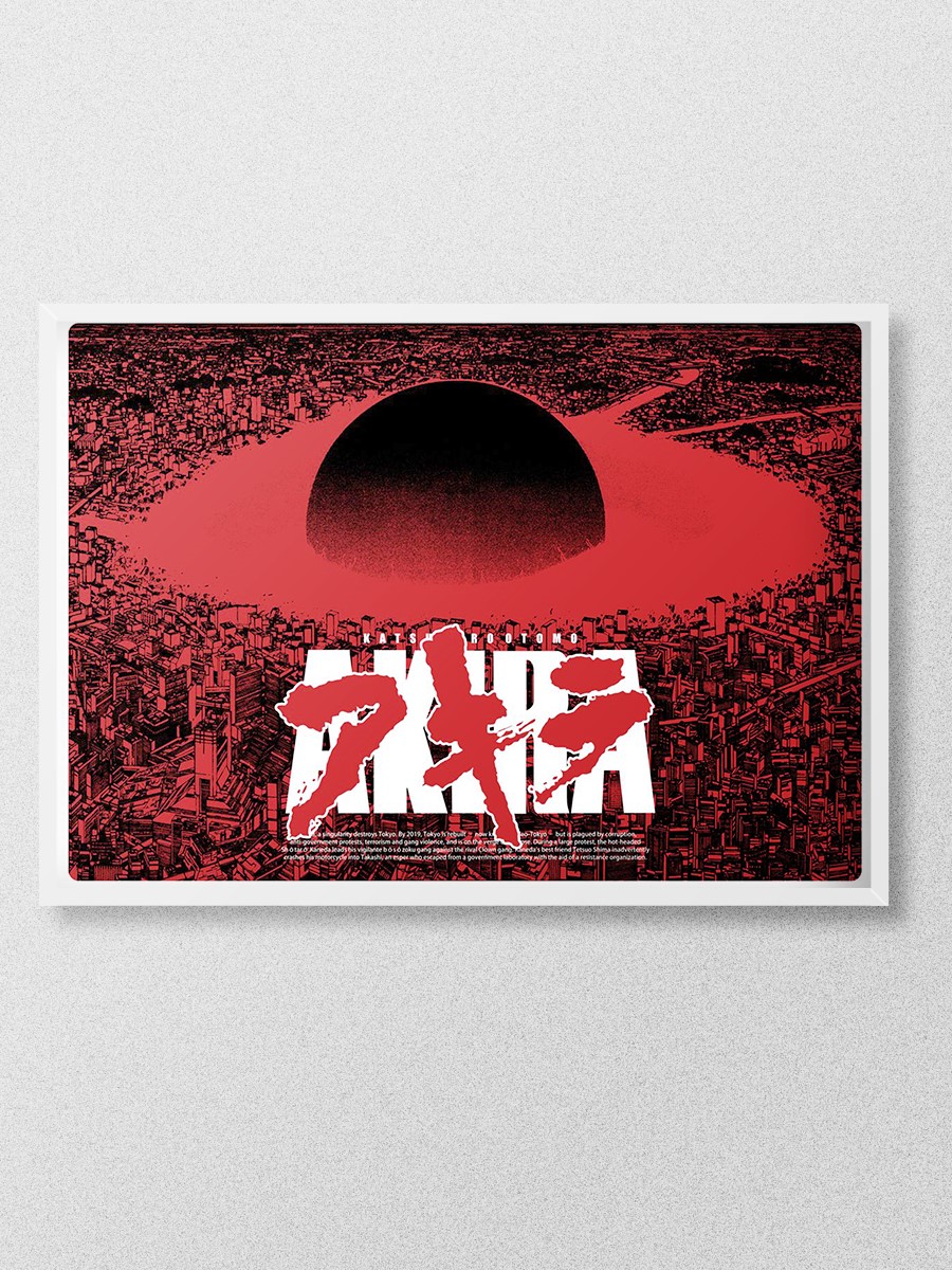 AKIRA Anime Poster Çerçevesiz Yüksek Kalite Anime Duvar Poster