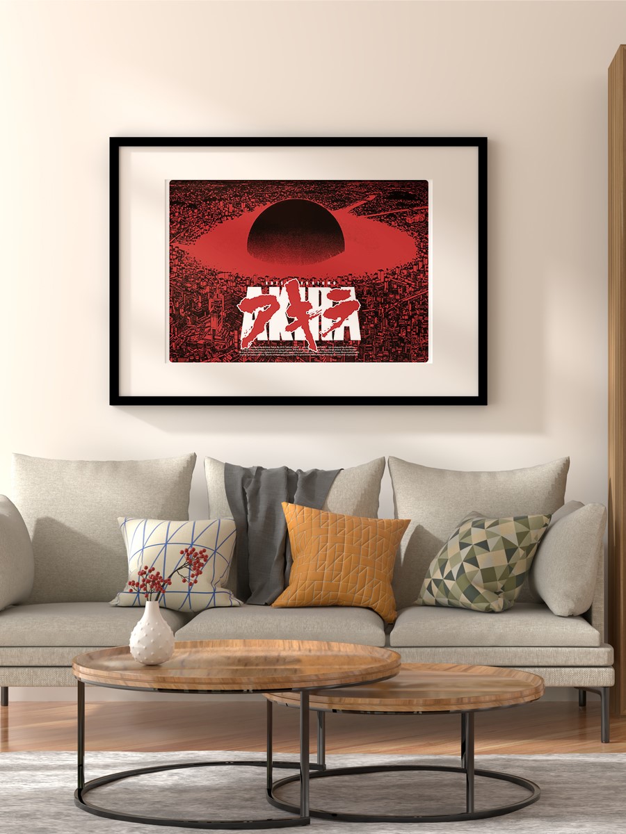 AKIRA Anime Poster Çerçevesiz Yüksek Kalite Anime Duvar Poster