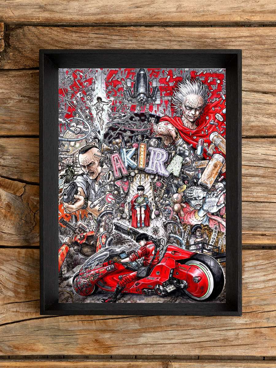 akira Anime Poster Çerçevesiz Yüksek Kalite Anime Duvar Poster