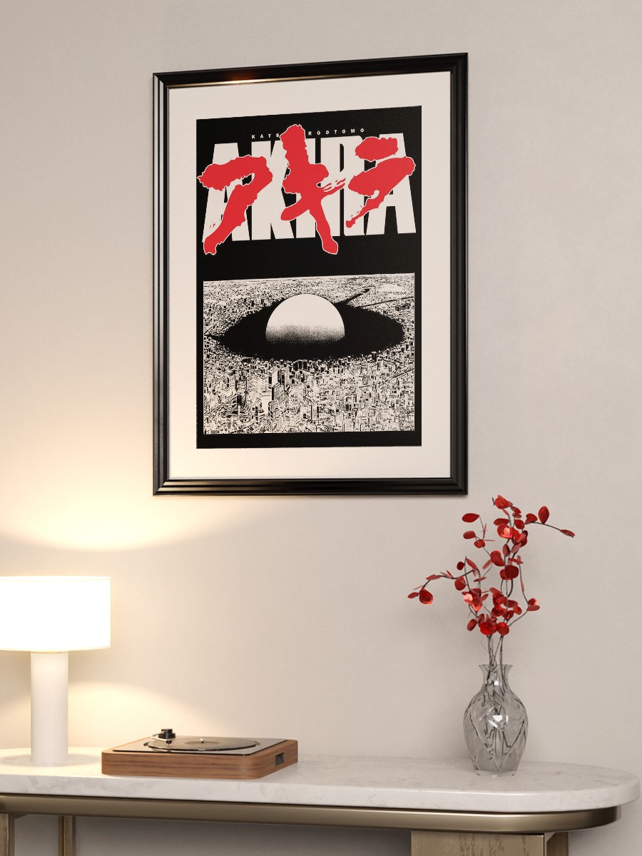 AKIRA  Anime Poster Çerçevesiz Yüksek Kalite Anime Duvar Poster
