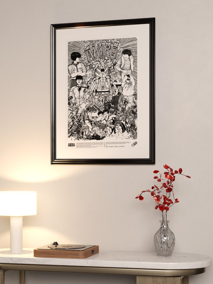AKIRA Anime Poster Çerçevesiz Yüksek Kalite Anime Duvar Poster