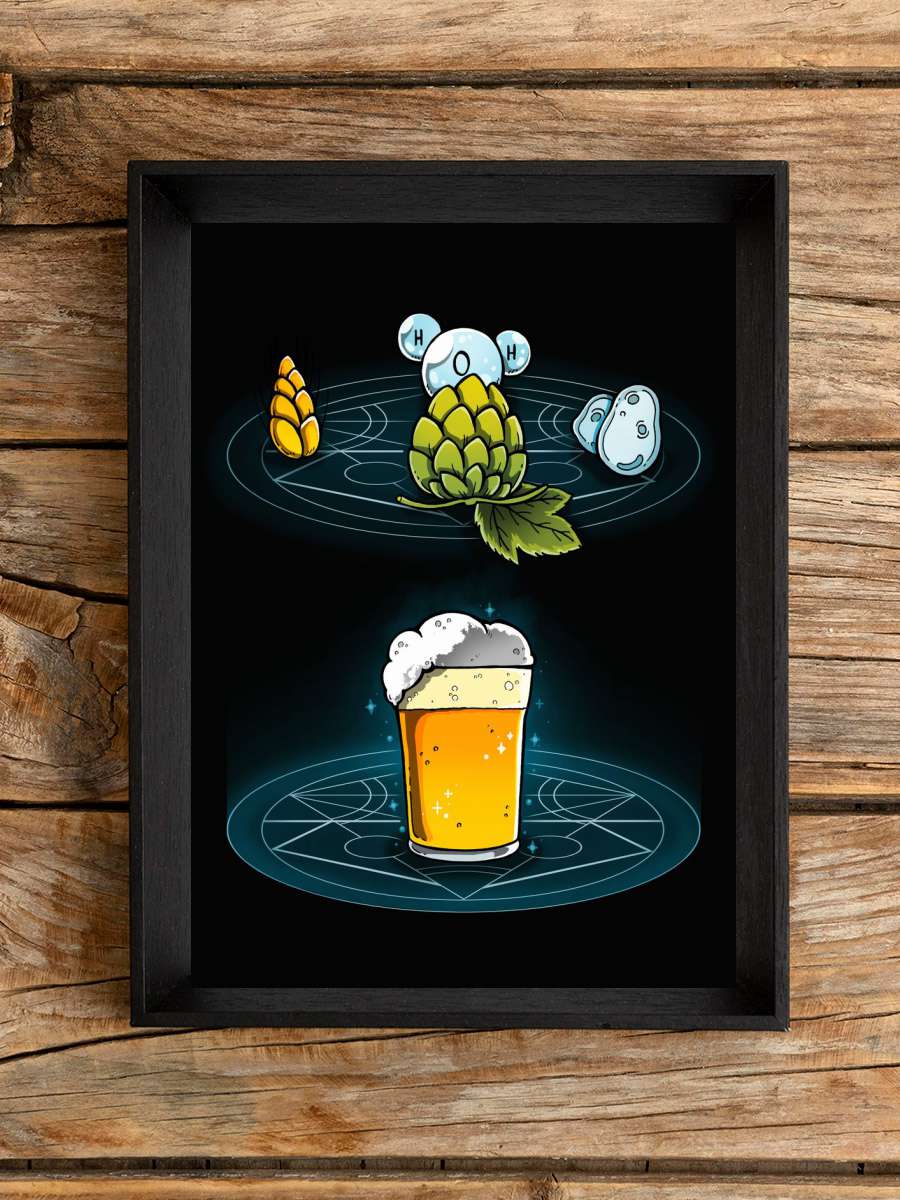Alchemistry Beer Anime Poster Çerçevesiz Yüksek Kalite Anime Duvar Poster
