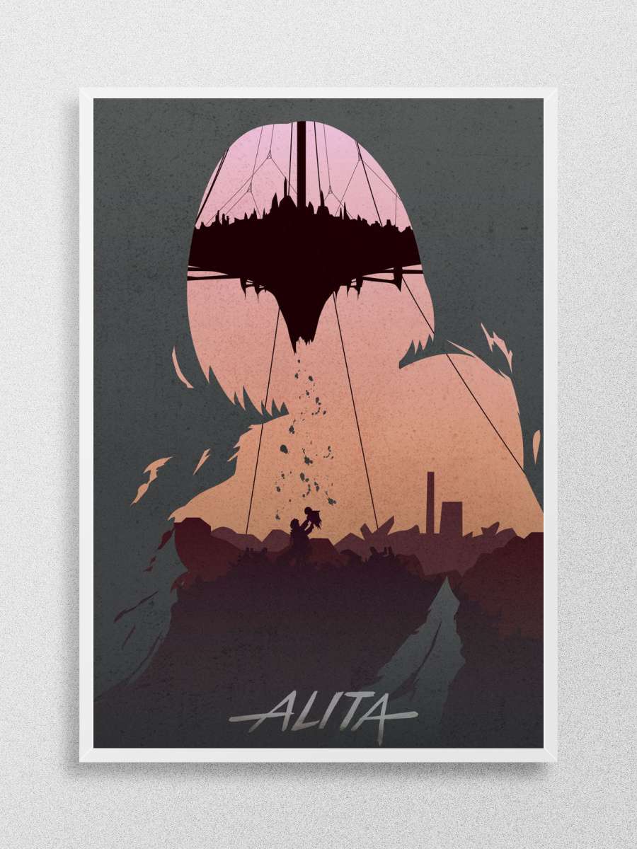 Alita BA Origins Anime Poster Çerçevesiz Yüksek Kalite Anime Duvar Poster