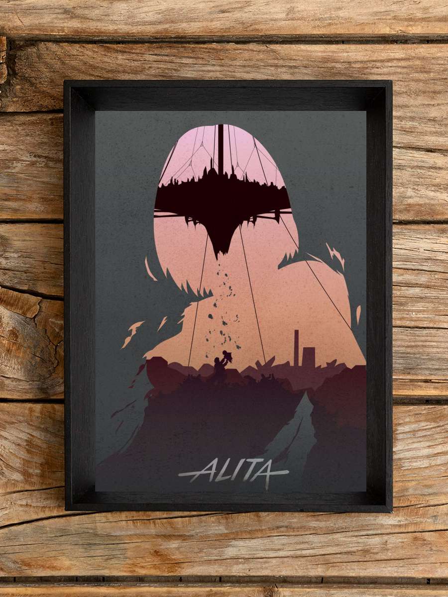 Alita BA Origins Anime Poster Çerçevesiz Yüksek Kalite Anime Duvar Poster