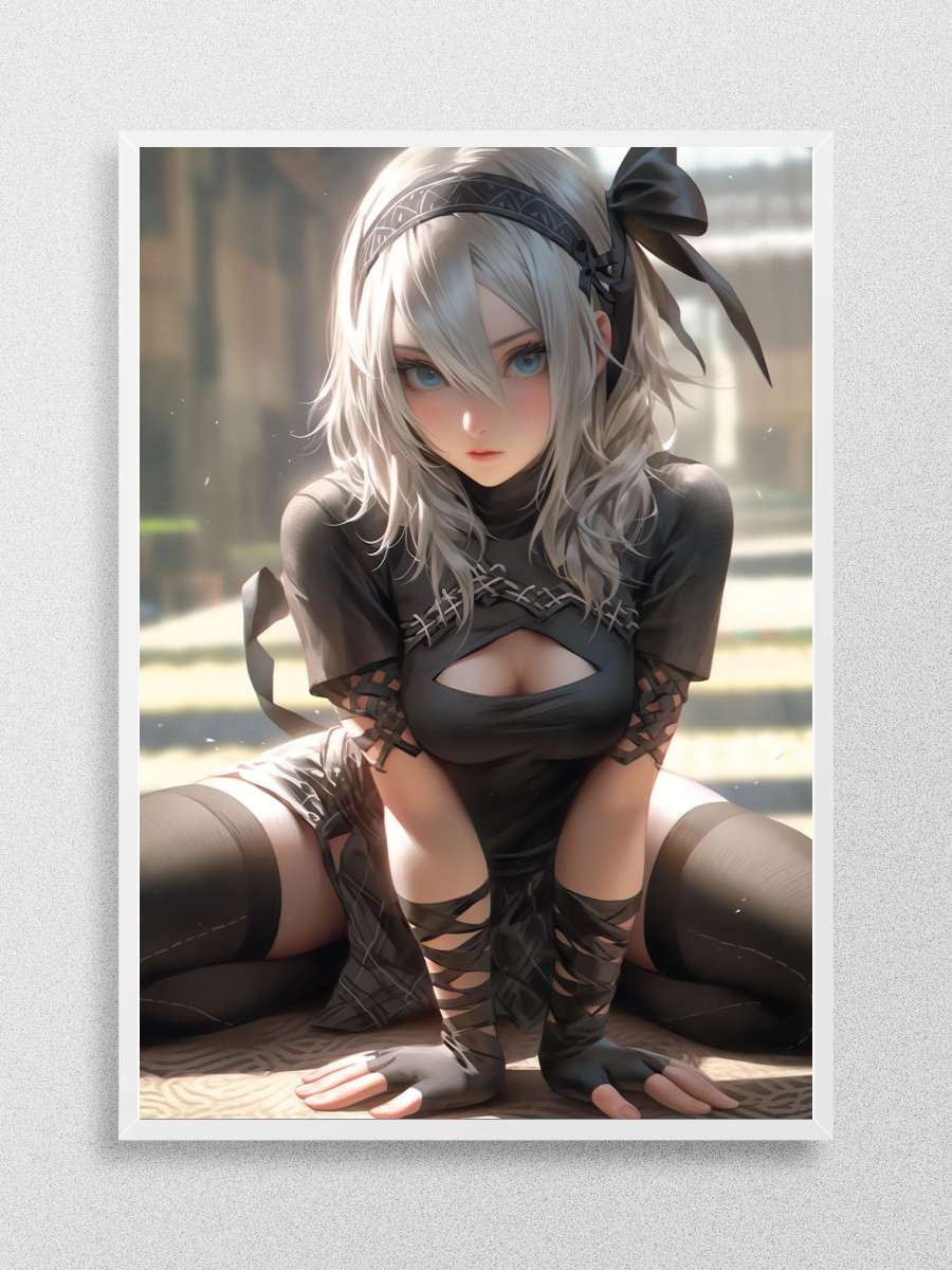 Anime Android Maiden Anime Poster Çerçevesiz Yüksek Kalite Anime Duvar Poster