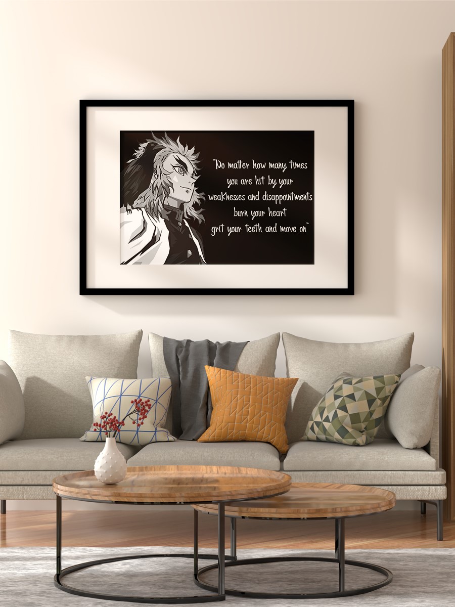 ANIME DEMON SLAYER POPART Anime Poster Çerçevesiz Yüksek Kalite Anime Duvar Poster