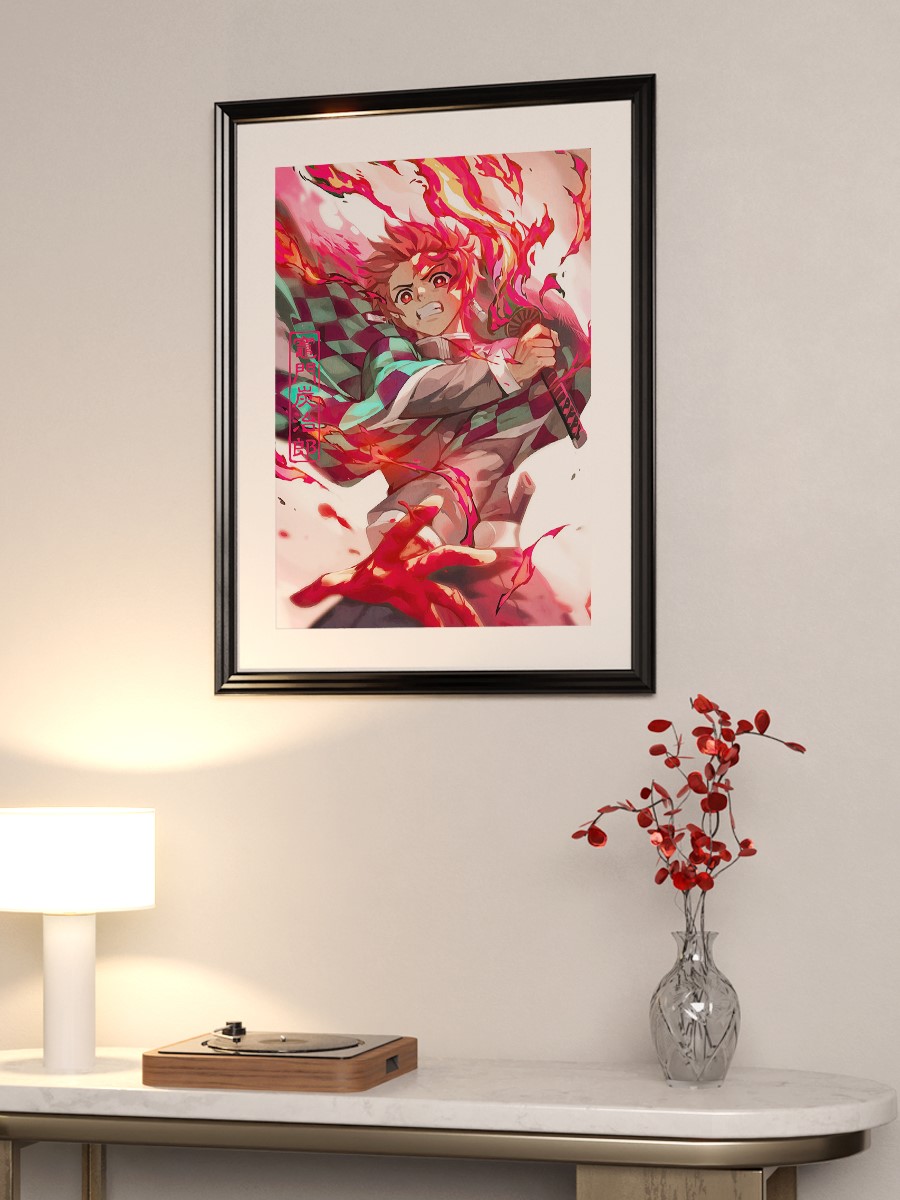 Anime Demon Slayer Anime Poster Çerçevesiz Yüksek Kalite Anime Duvar Poster
