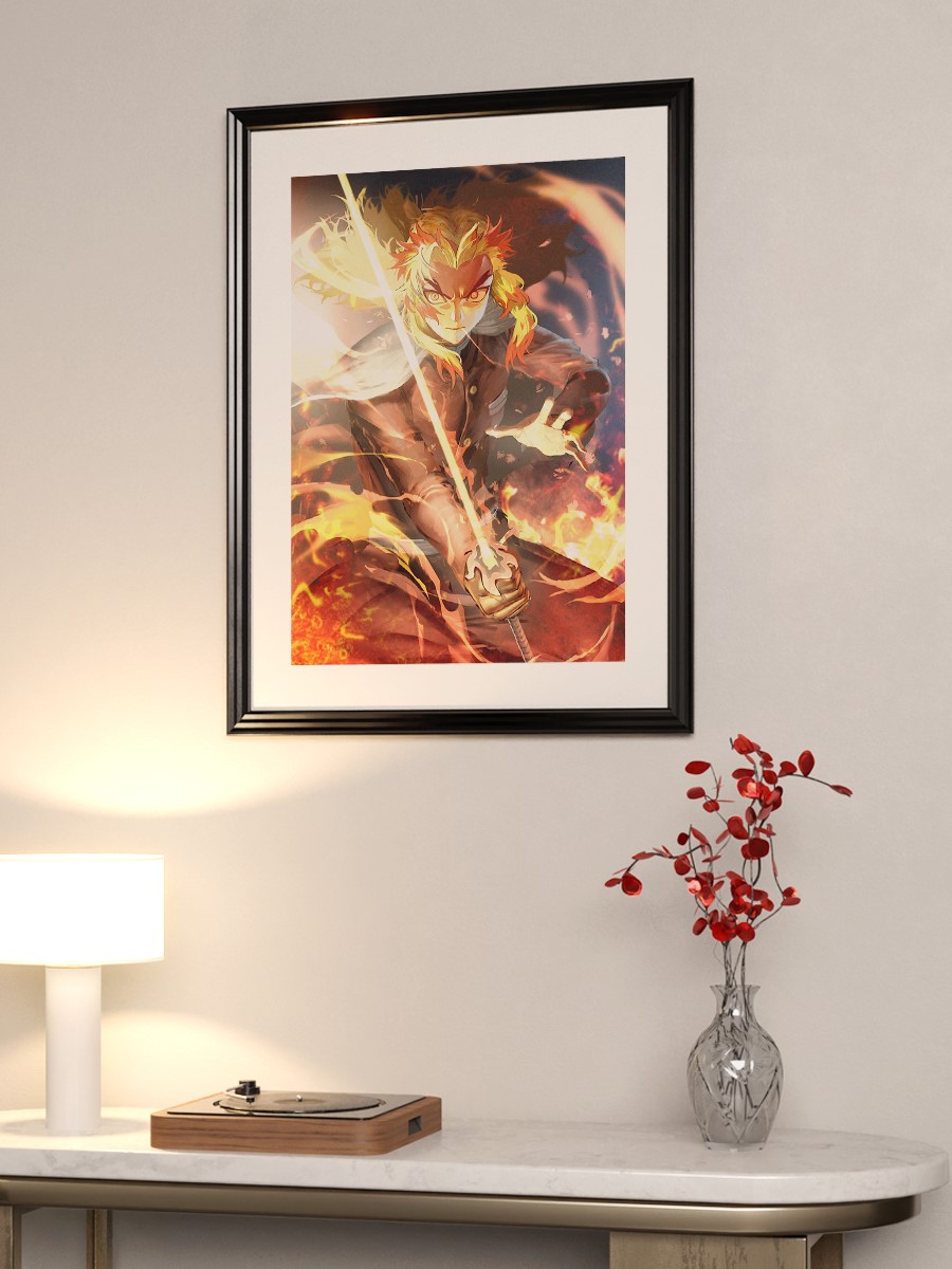 Anime Demon Slayer Anime Poster Çerçevesiz Yüksek Kalite Anime Duvar Poster