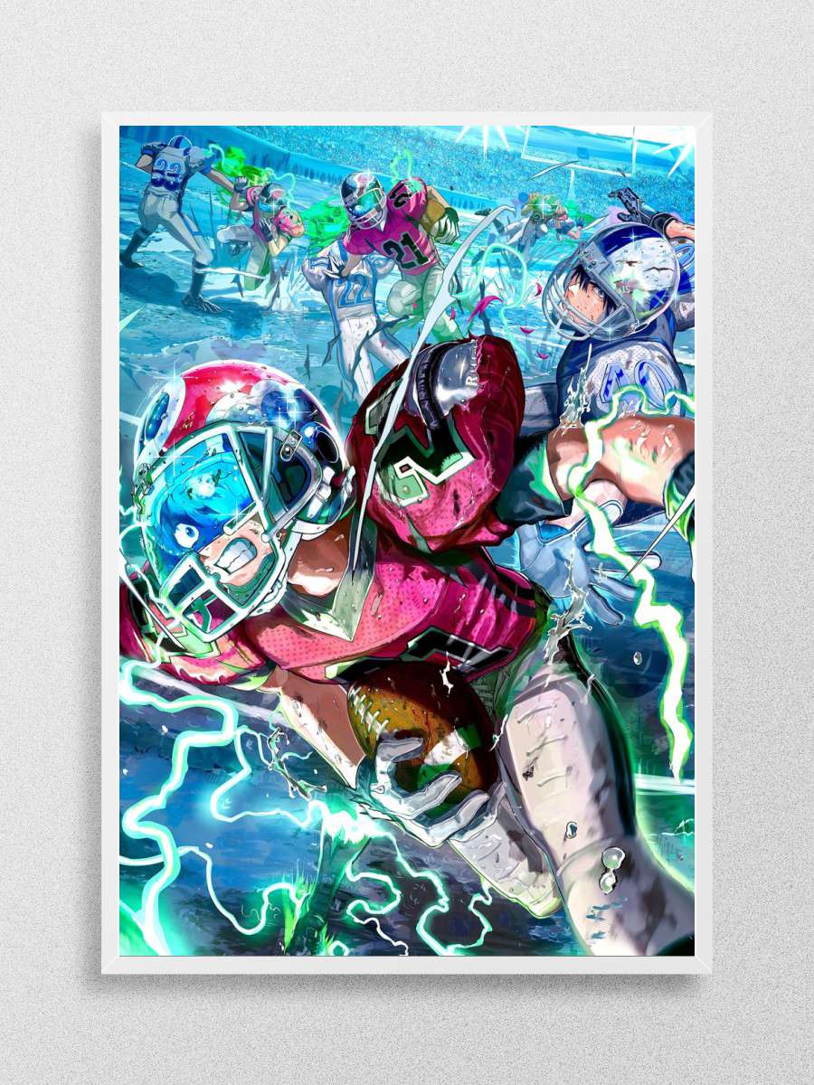 Anime Eyeshield Anime Poster Çerçevesiz Yüksek Kalite Anime Duvar Poster