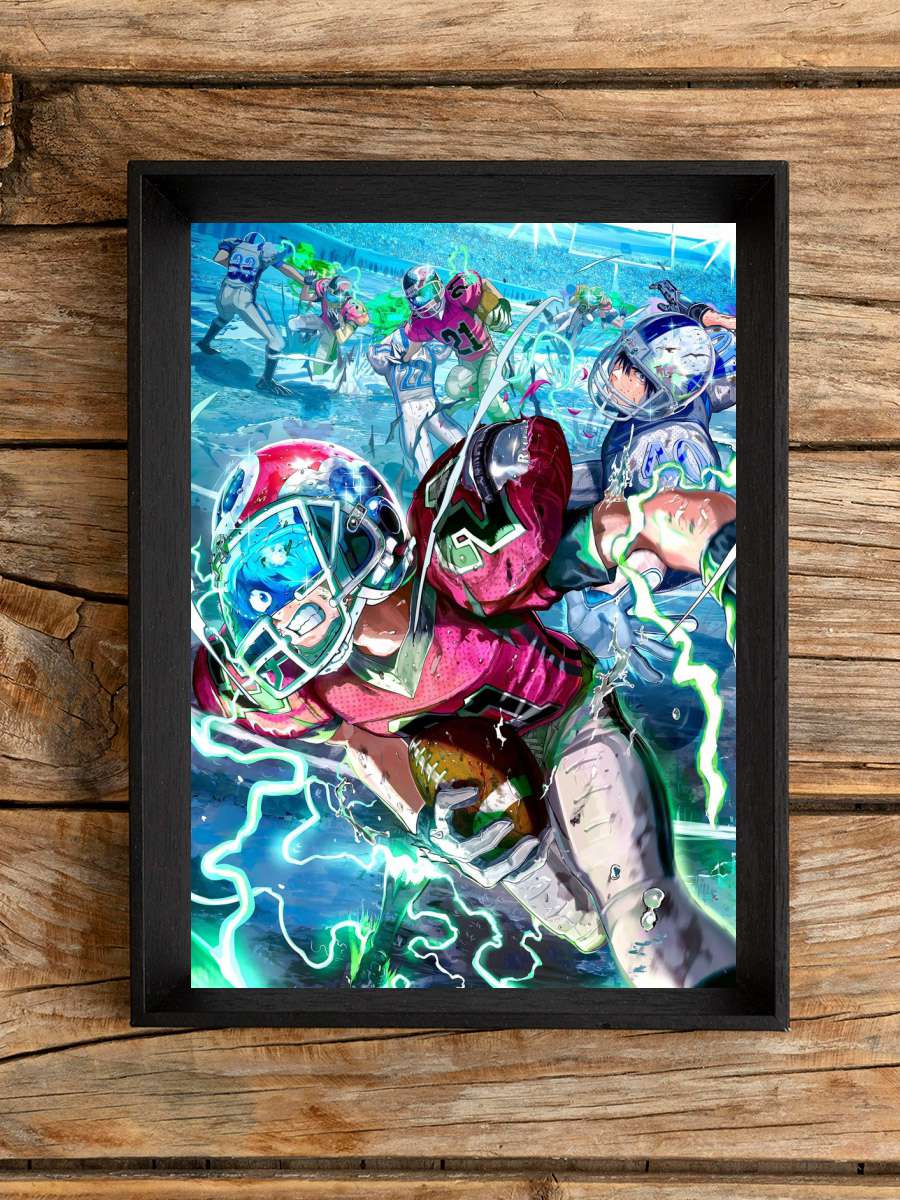 Anime Eyeshield Anime Poster Çerçevesiz Yüksek Kalite Anime Duvar Poster