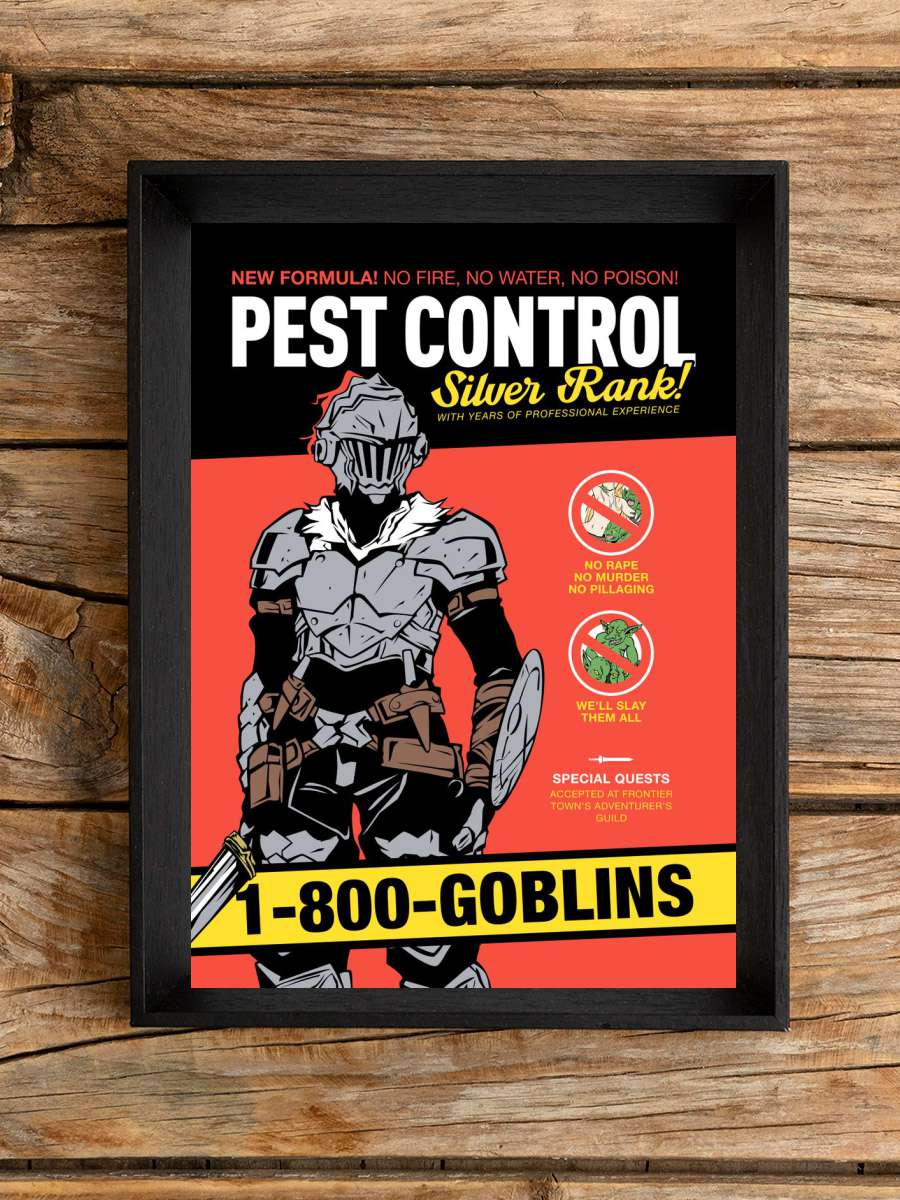 Anime Goblin Exterminator Anime Poster Çerçevesiz Yüksek Kalite Anime Duvar Poster