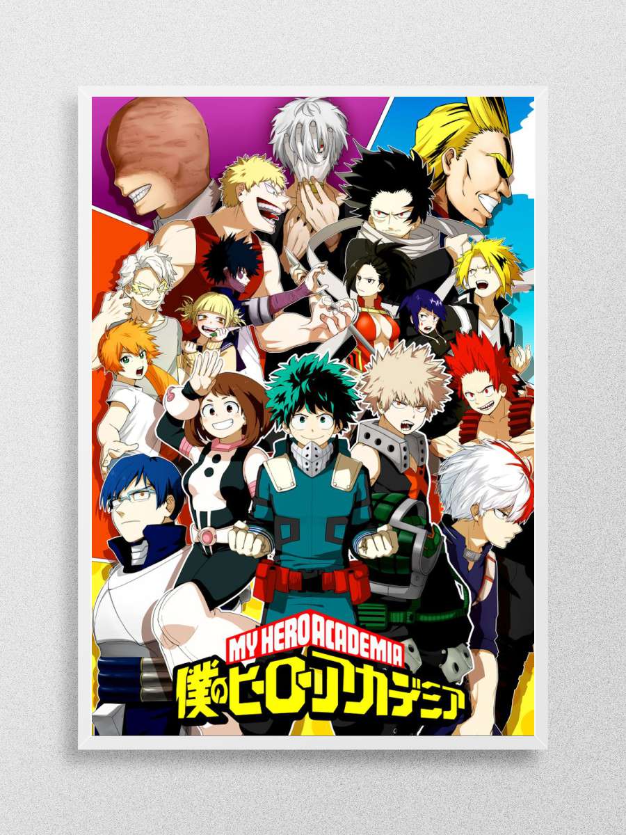 Anime Hero Academia Deku Anime Poster Çerçevesiz Yüksek Kalite Anime Duvar Poster