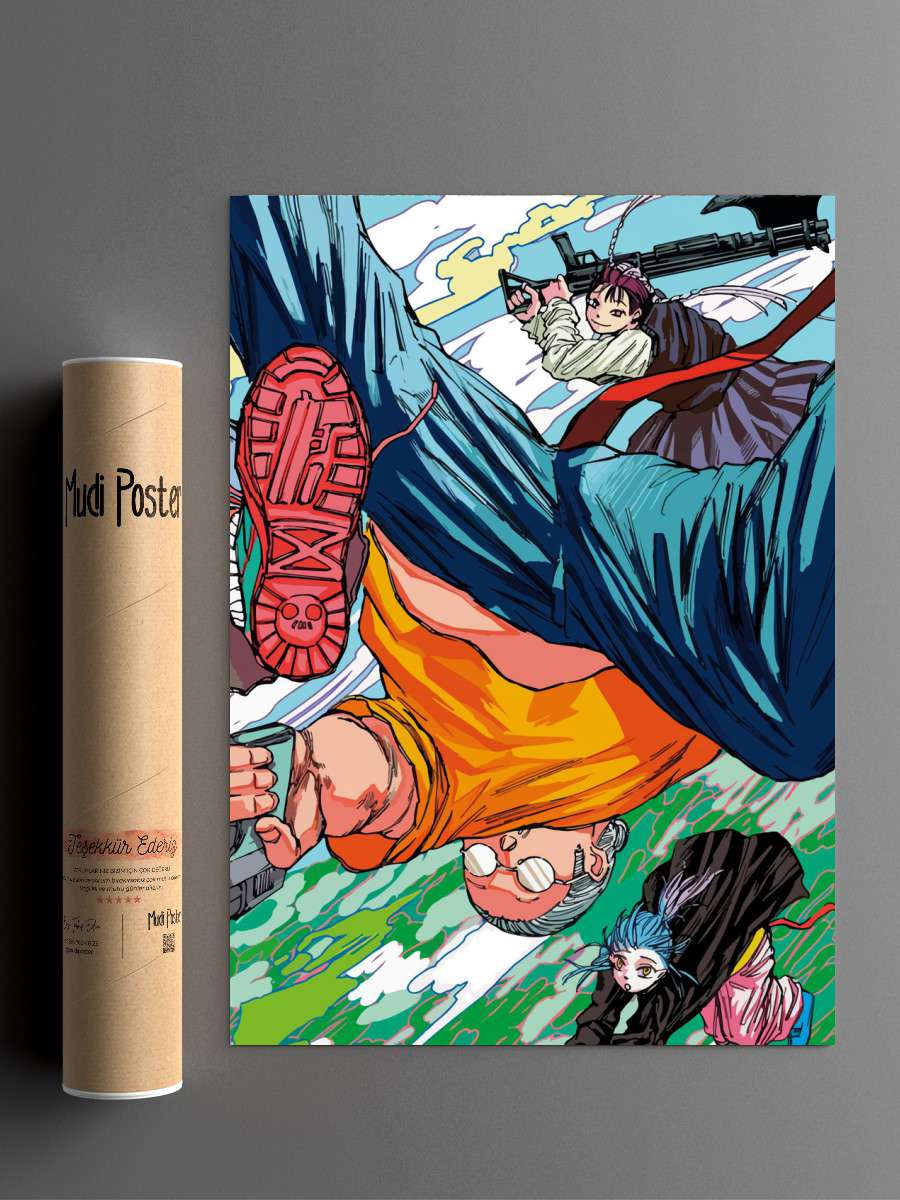 Anime Manga Sakamoto Days Anime Poster Çerçevesiz Yüksek Kalite Anime Duvar Poster