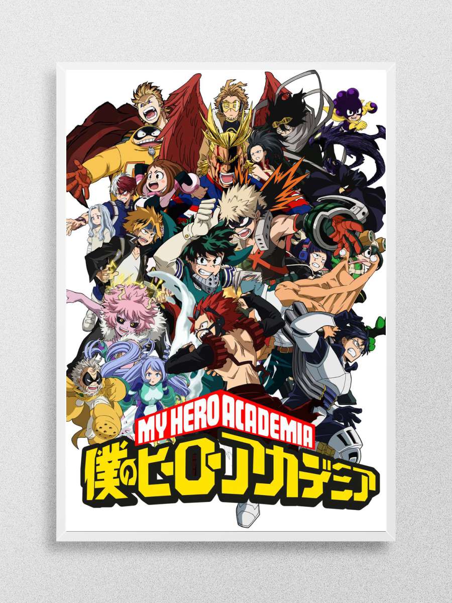Anime My Hero Academia Anime Poster Çerçevesiz Yüksek Kalite Anime Duvar Poster