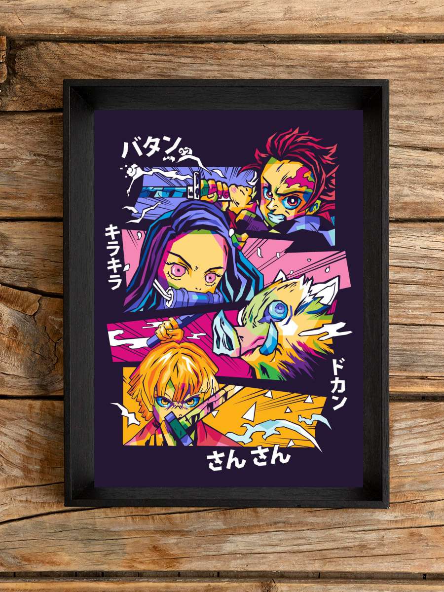 Anime Pop Art Anime Poster Çerçevesiz Yüksek Kalite Anime Duvar Poster