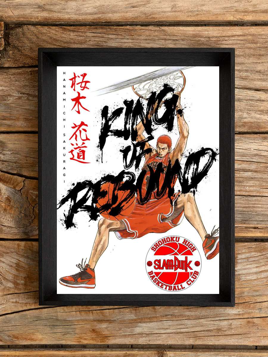Anime Slam Dunk Sakuragi Anime Poster Çerçevesiz Yüksek Kalite Anime Duvar Poster
