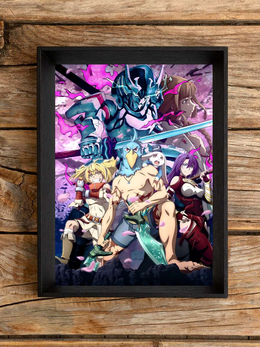 Anime Sunraku Final Battle Anime Poster Çerçevesiz Yüksek Kalite Anime Duvar Poster